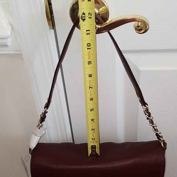 Kate Spade Gold Coast Eggplant Leather Handbag NWT